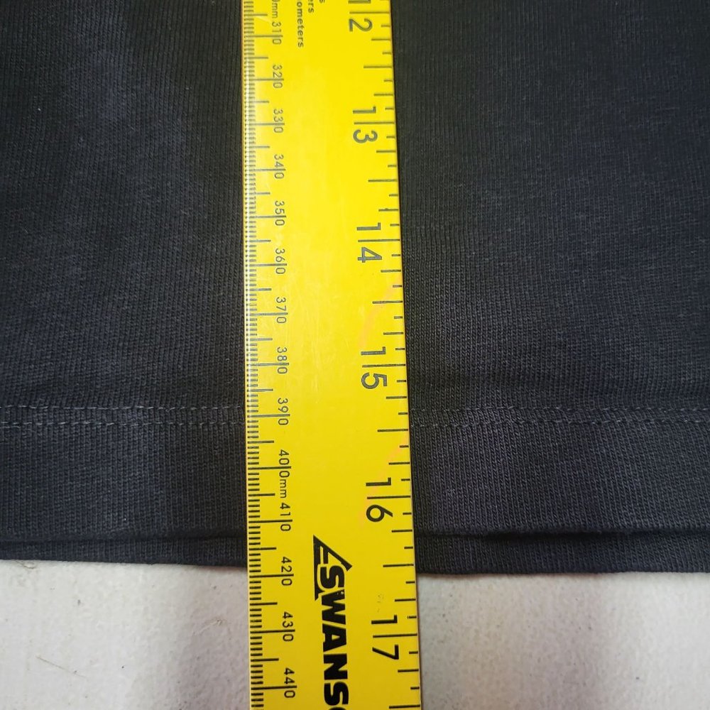 Zara Cropped Polo Women's Size Large Shirt Black Collared Blouse Long Sleeve Top - Picture 14 of 14